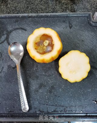 黄金贝贝南瓜盅的做法步骤：2