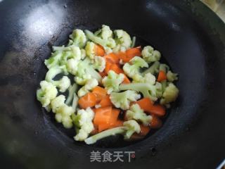 白灼花菜的做法步骤：4