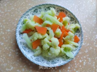 白灼花菜的做法步骤：5