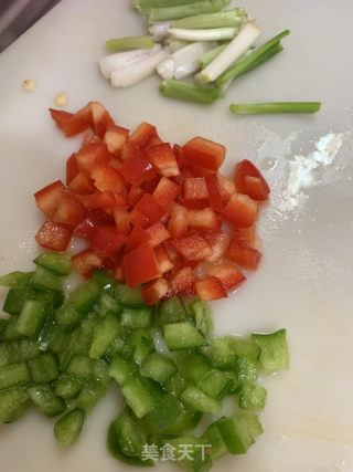 南瓜土豆肉末蓋飯的做法步骤：4