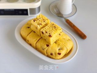 玉米面红枣发糕的做法