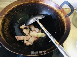 大肉炒酸菜的做法步骤：4
