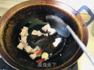 大肉炒酸菜的做法步骤：5