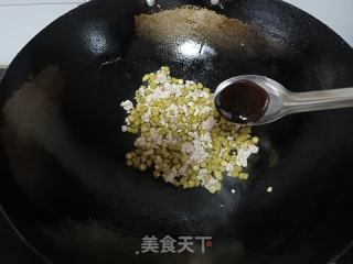酸豆角肉末米粉的做法步骤：4