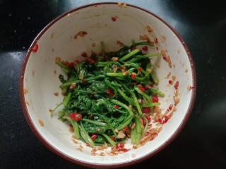 蒜蓉茼蒿的做法步骤：10