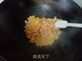 玉米虾仁粒的做法步骤：6