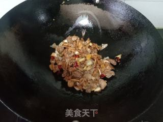 小炒鸡杂的做法步骤：8