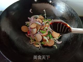 葱爆素鸡的做法步骤：7