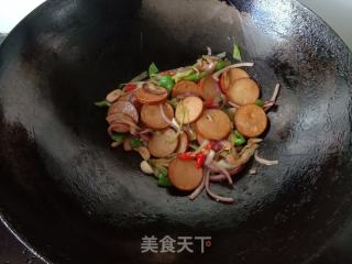 葱爆素鸡的做法步骤：9