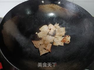 小炒花菜的做法步骤：3