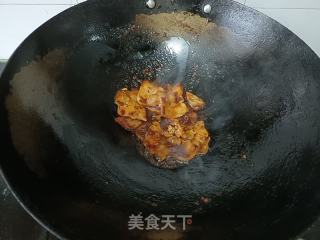 小炒花菜的做法步骤：4