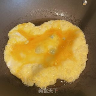 白菜鸡蛋烩年糕的做法步骤：5