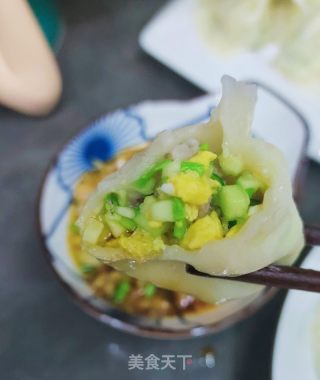 皮皮虾西葫芦水饺的做法步骤：16