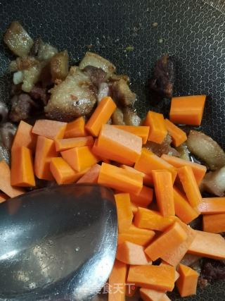 五花肉豆角土豆焖面的做法步骤：8