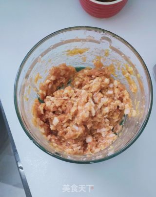 家常油面筋塞肉的做法步骤：4