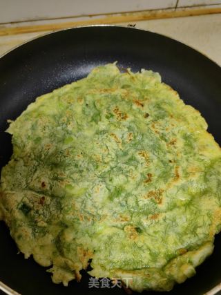 霍香煎饼的做法步骤：6