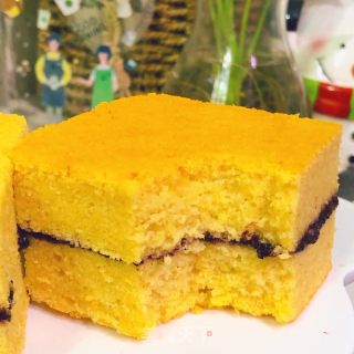 小米面蛋糕的做法步骤：19