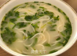 挂面鲫鱼汤的做法步骤：15