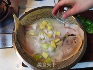 酱炖踏板鱼的做法步骤：8
