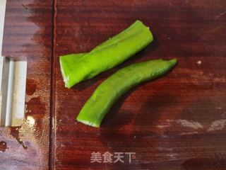 猪腰炒辣椒的做法步骤：6