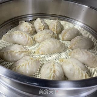 白菜鸡蛋蒸饺的做法步骤：12