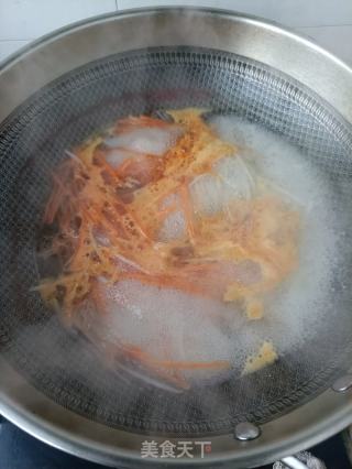 三色萝卜拌鲜虾的做法步骤：11