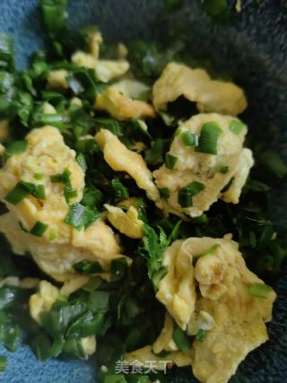 韭菜炒蛋的做法