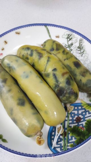 鸡蛋松花肠的做法步骤：15