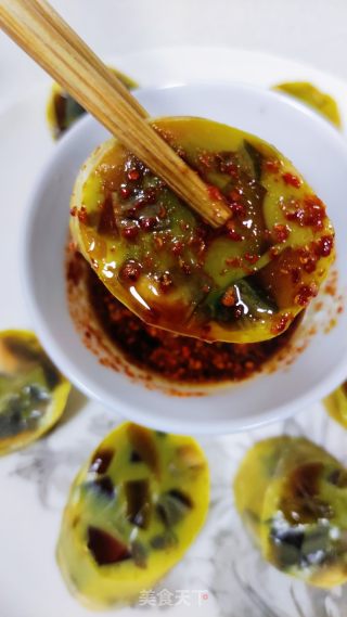 鸡蛋松花肠的做法步骤：16