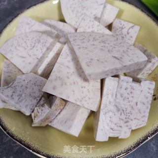 排骨烧香芋的做法步骤：3