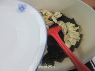 海带烧百叶结的做法步骤：3