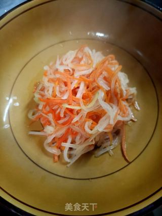 双色萝卜鲜贝汤的做法步骤：12