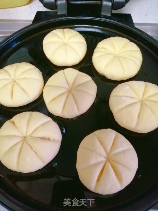 玉米面发面饼的做法步骤：9