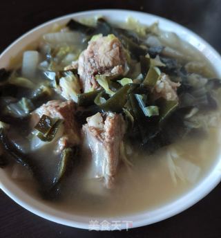白菜海带炖排骨的做法步骤：8
