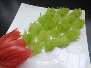 凉拌凤尾芹的做法步骤：8