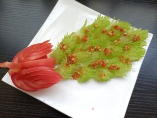 凉拌凤尾芹的做法步骤：16