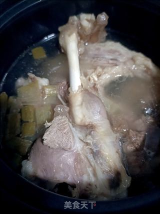 清炖羊腿的做法步骤：11