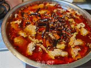 水煮肉片的做法步骤：35