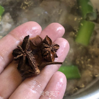 小油菜土豆焖五花肉的做法步骤：6