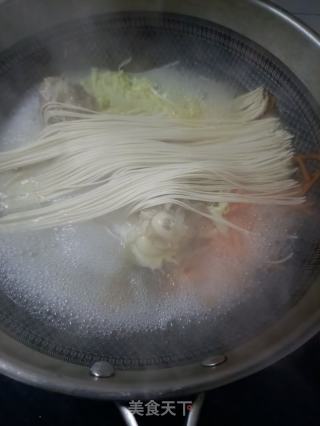 时蔬羊肉面的做法步骤：4