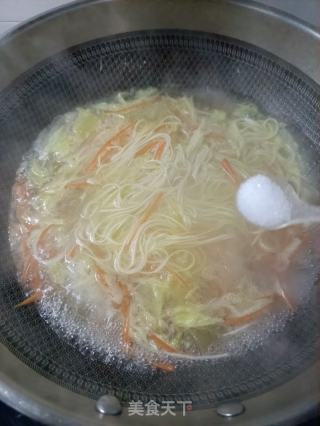 时蔬羊肉面的做法步骤：5