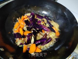 肉末烧茄子胡萝卜的做法步骤：7