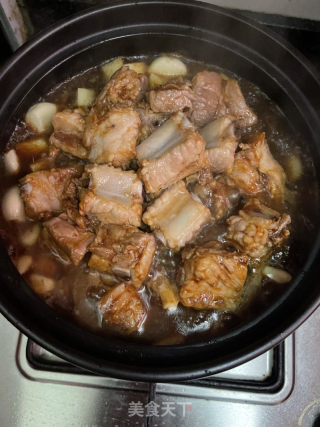 砂锅焗排骨虾仁的做法步骤：10
