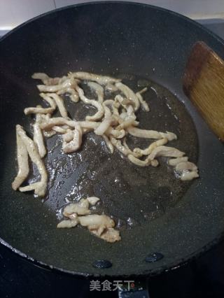 香菜梗炒土豆丝的做法步骤：8