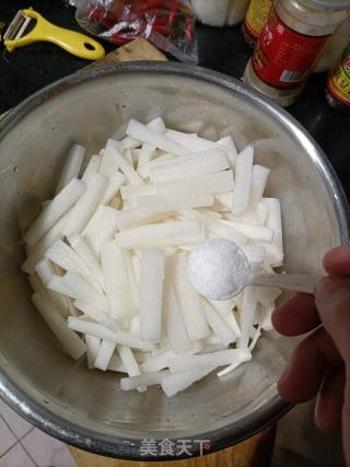 泡椒萝卜的做法步骤：3