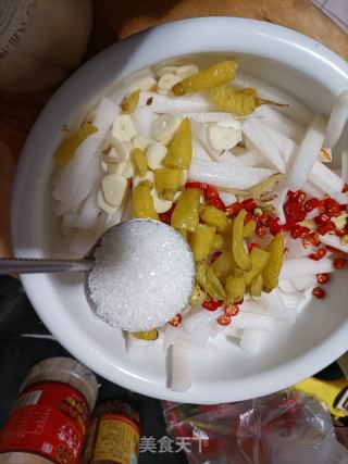 泡椒萝卜的做法步骤：9