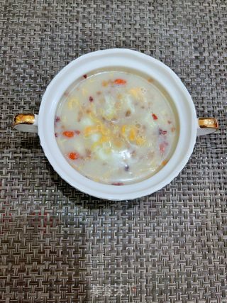 鸡蛋燕麦汤的做法步骤：7