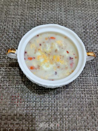 鸡蛋燕麦汤的做法步骤：8