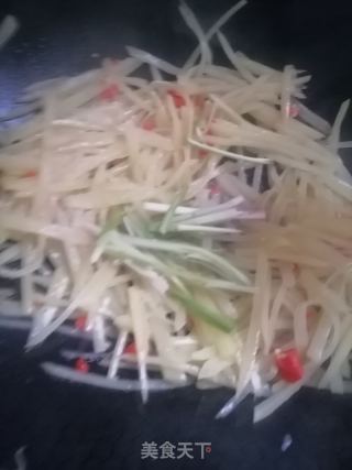 酸辣土豆丝的做法步骤：5
