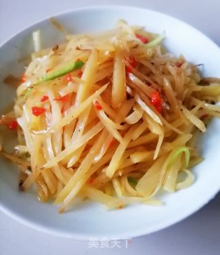 酸辣土豆丝的做法步骤：6